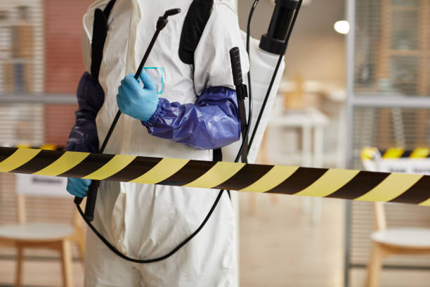 Professional Blood Cleanup technician working in Dania, FL